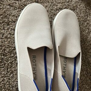 Rothy's Cream Slip-On Shoes